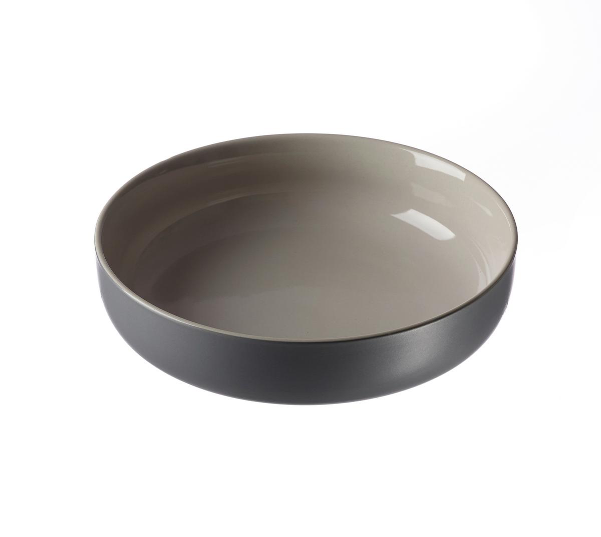 MISECZKA 403275 - biały/szary, Design, ceramika (19cm) - Ritzenhoff Breker