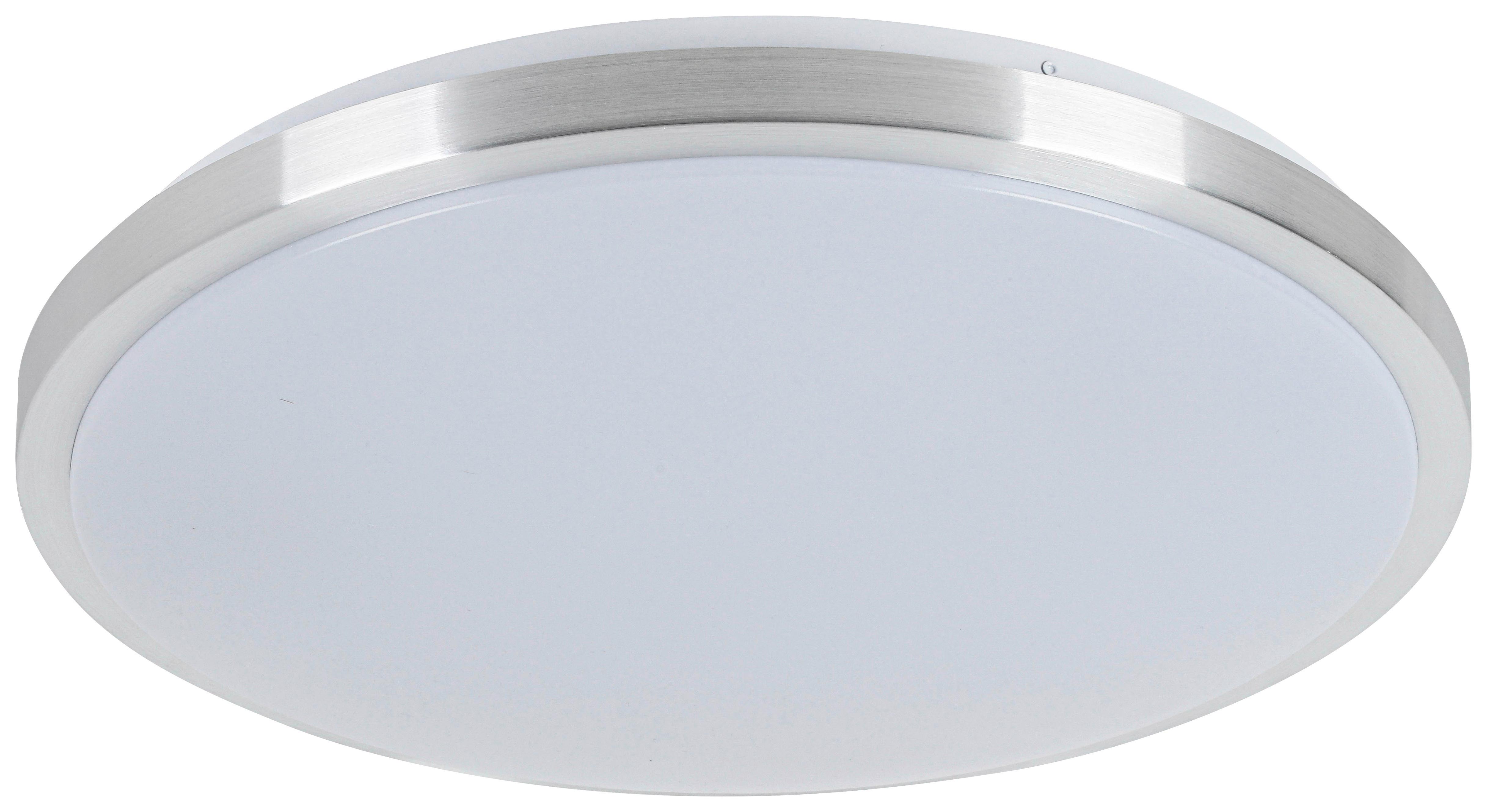 TAKLAMPA WINFRIED - vit/aluminiumfärg, Klassisk, metall/plast (50/9cm) - Mömax
