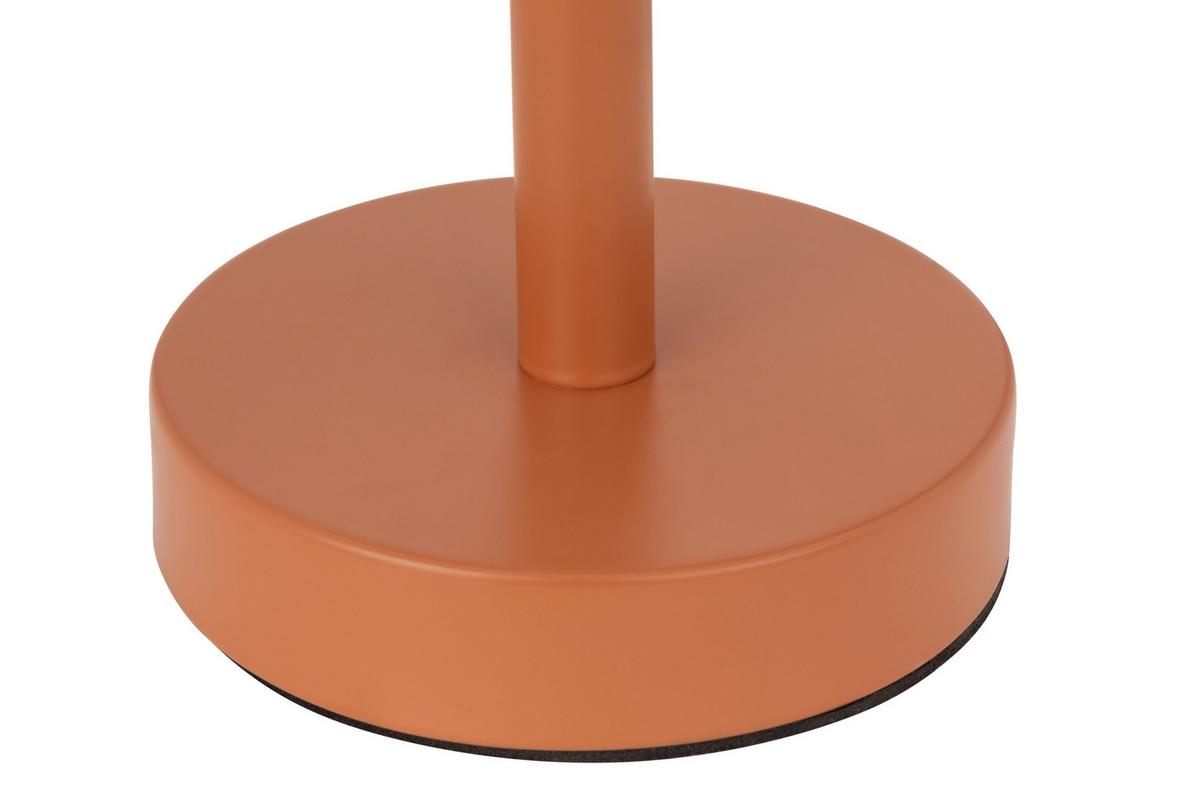 LAMPA STOŁOWA SANTA CLARITA *SBN* - kolor naturalny/pomarańczowy, Konventionell, metal/drewno (20/38cm) - Novel