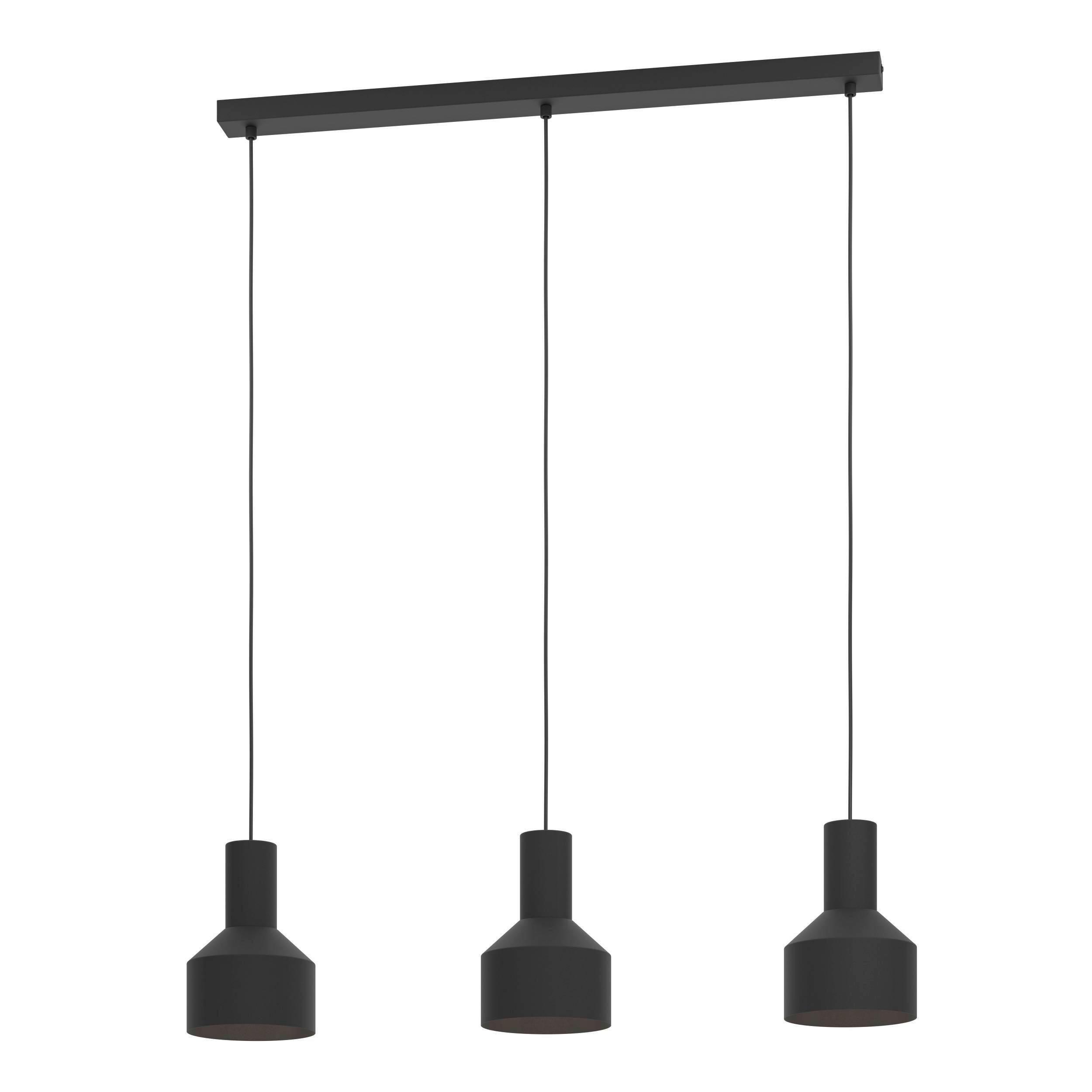 Hängeleuchte 99552* Casibare - Schwarz, Design, Metall (85/15/110cm) - Eglo