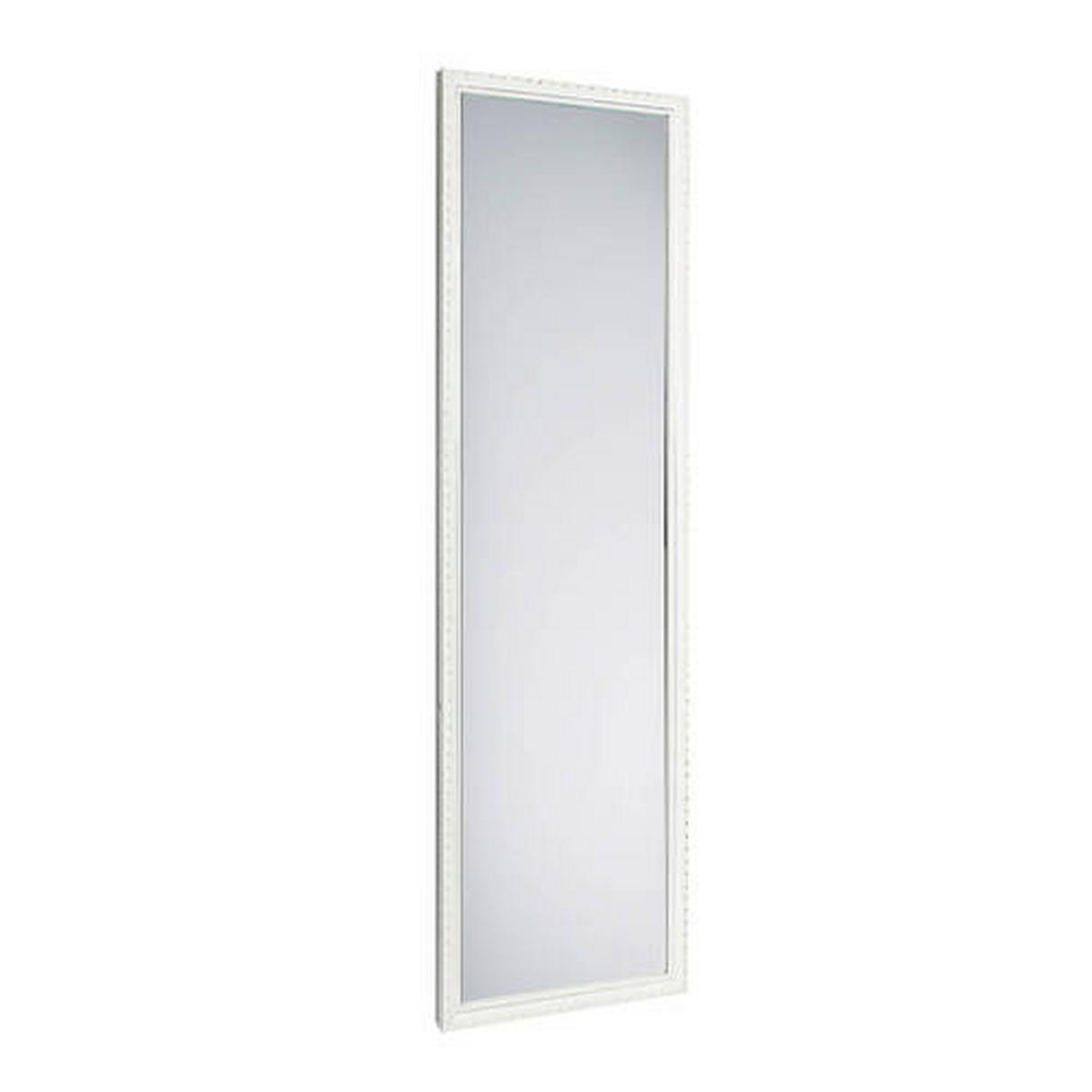 Zidno Ogledalo Loreley - bijela, Lifestyle, staklo/drvo (35/125cm) - Modern Living