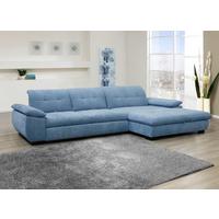 Kutna Garnitura Bellagio - plava/crna, Moderno, karton/drvni materijal (328/198cm) - Modern Living
