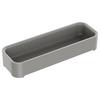 BESTECKEINSATZ LIS -EXT- - Grau, MODERN, Kunststoff (28,6/9,6/4,8cm) - Mömax