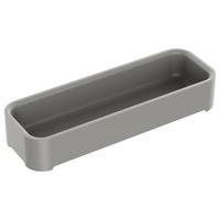 Tavă pentru tacâmuri Lis -Ext- - gri, Modern, plastic (28,6/9,6/4,8cm) - Mömax