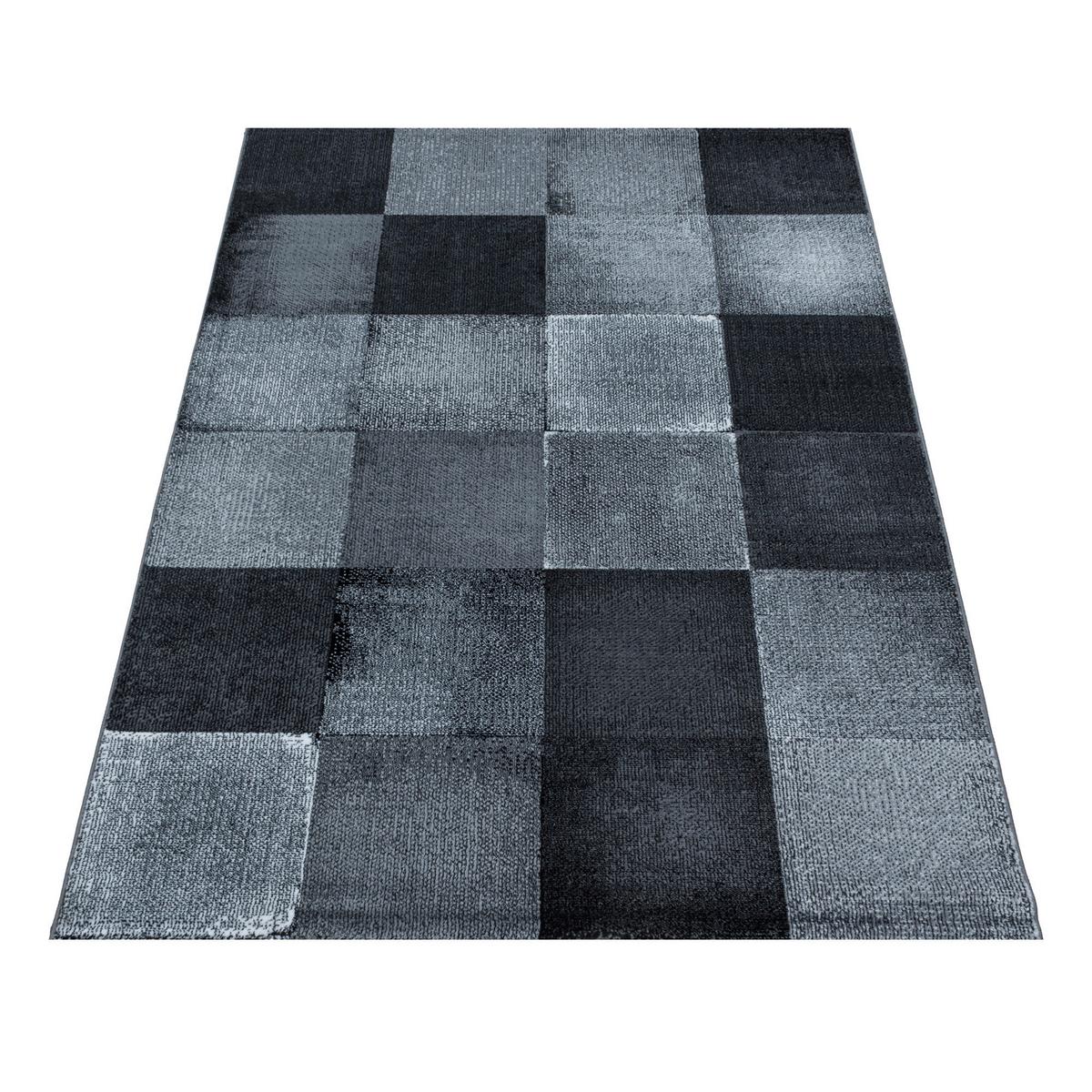 Webteppich Costa Schwarz ca. 240x340cm - Schwarz, Design, Textil (240/340cm)