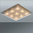 Deckenleuchte Proteus, max. 30 Watt - Weiß, KONVENTIONELL, Kunststoff/Metall (37,5/9,5/37,5cm)