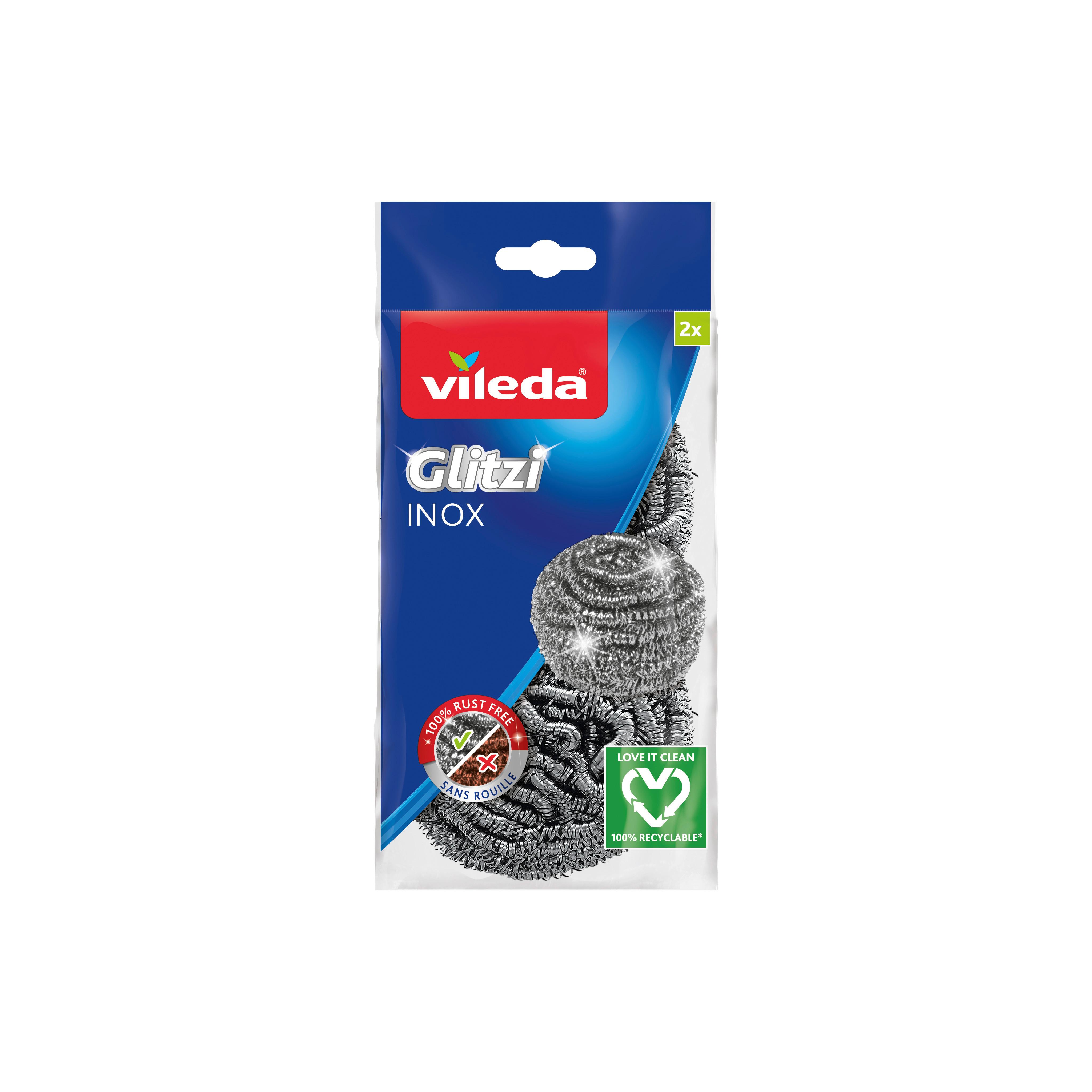 Fém Súrolószivacs Vileda - ezüstszínű, Konventionell, fém (9,5/20/3cm) - Vileda