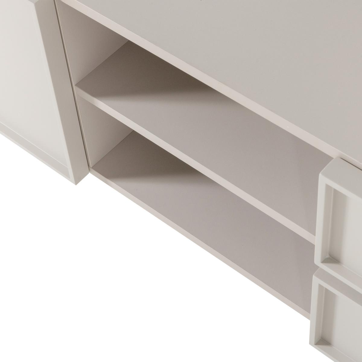 Lowboard Tours Sandfarben - Sandfarben, Design, Holzwerkstoff/Metall (180/51/42cm) - Livetastic