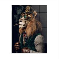 Glasbild Multicolor ca. 80x120cm - Multicolor, Basics, Glas/Holz (80/120cm)