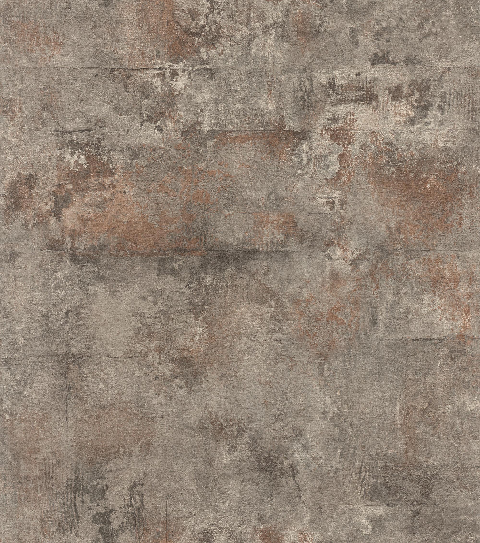 Tapete Atlas Grau - Grau, Design, Textil (600/53cm) - Tesa