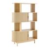 HYLLA SKANDY -EXKLUSIV- - naturfärgad, Modern, trämaterial/trä (100/156/35cm) - Mömax