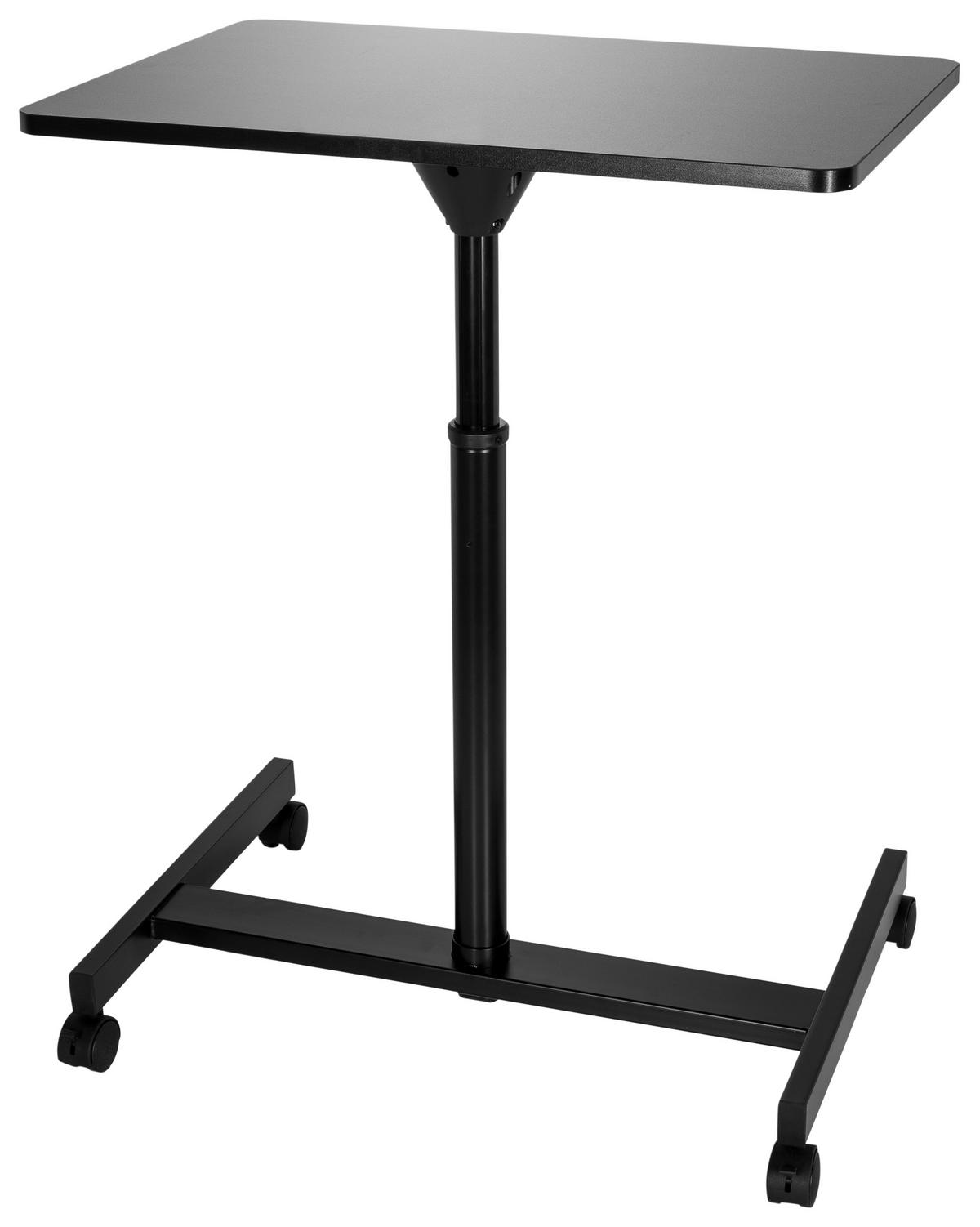 Dvižna Miza Stand Vm-su, Črna - črna, Basics, kovina/leseni material (70/48/80-114cm) - MID.YOU