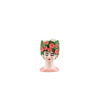 Dekovase Romina Multicolor - Multicolor, Basics, Keramik (17/16/28cm)