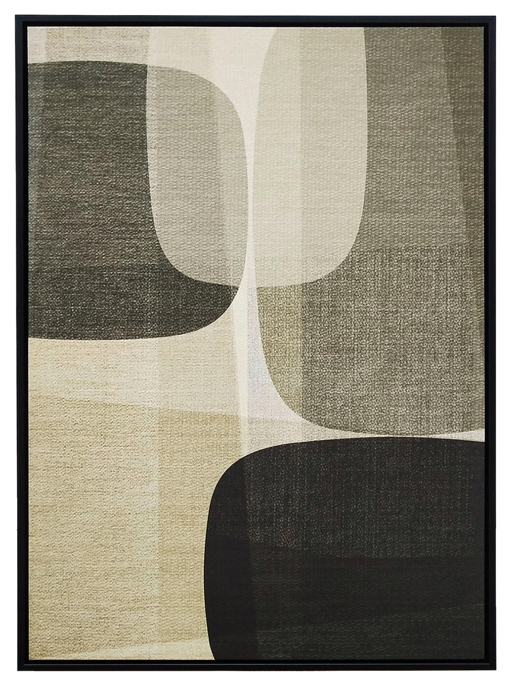 Keilrahmenbild Denise in Grün - Naturfarben/Grün, Holz/Kunststoff (60/90cm) - Premium Living