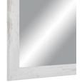 Wandspiegel Braun/Weiß 50x70cm - Braun/Weiß, MODERN, Glas/Holzwerkstoff (50/70cm) Wandspiegel Braun/Weiß 50x70cm - Braun/Weiß, MODERN, Glas/Holzwerkstoff (50/70cm)