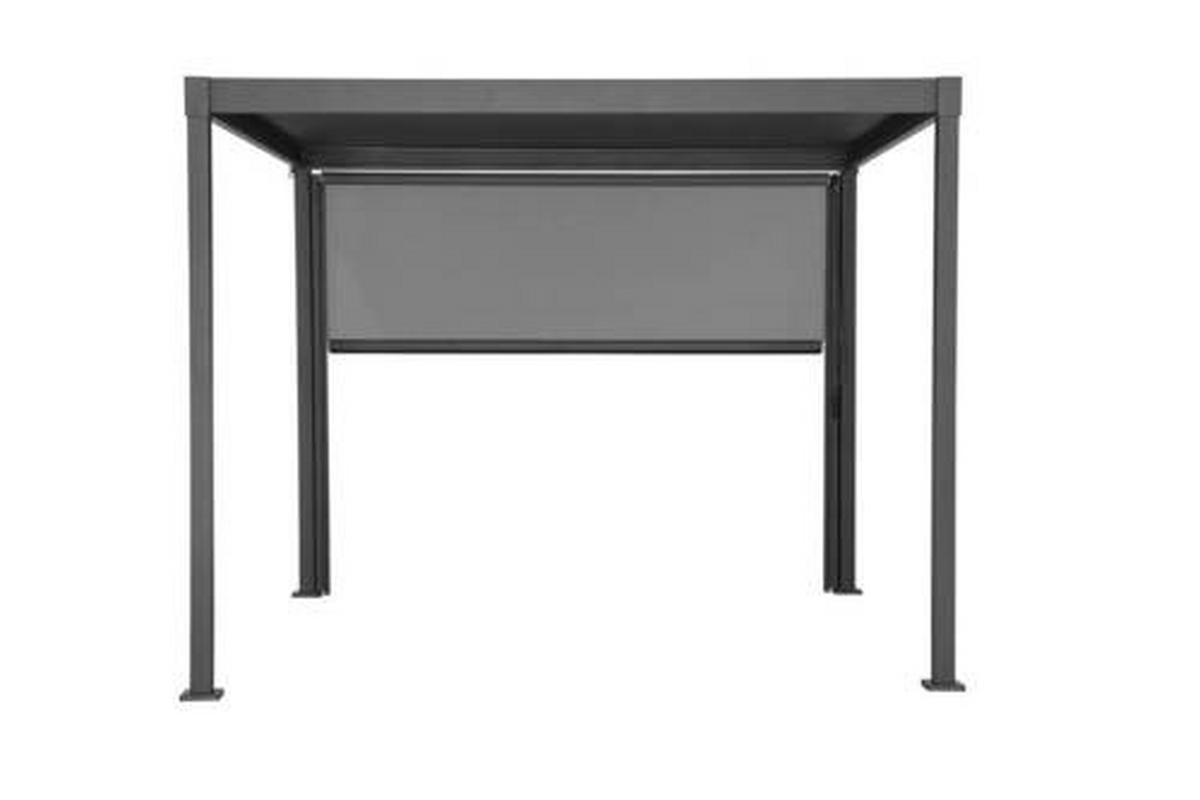 Rolo Za Pergolo Basic, Antracit, 279x224cm - siva/antracit, Basics, kovina/tekstil (279/224cm) - Gardenson
