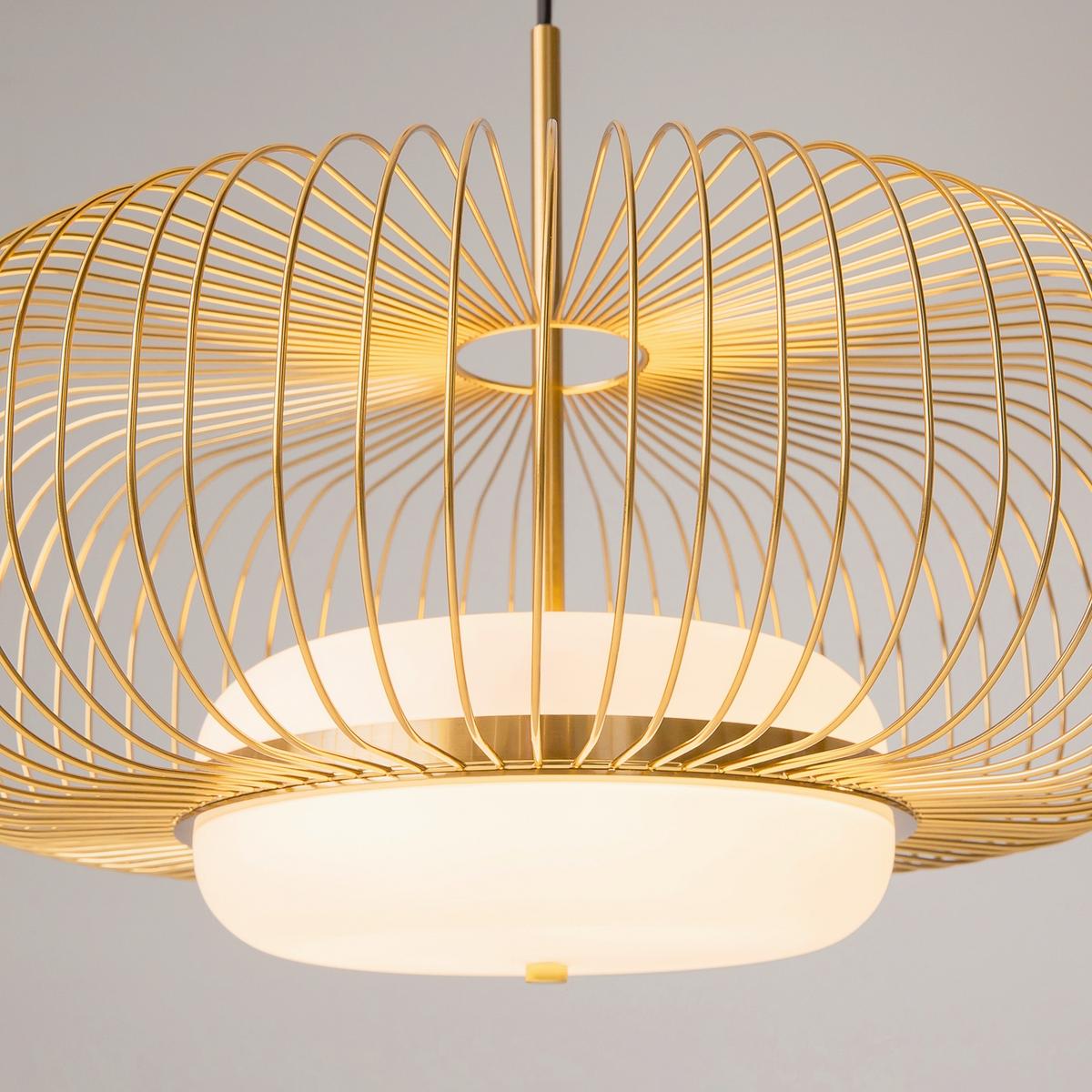 Pendelleuchte Mod376pl-L30g3k - Messingfarben, Design, Metall (50/337cm) - MAYTONI