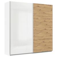 Ormar S Kliznim Vratima Feldkirch - bijela/hrast Artisan, Moderno, drvni materijal/metal (225/229/62cm)