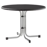 GARTENTISCH 488006 - Graphitfarben, MODERN, Holzwerkstoff/Metall (100/100/72cm) - Sieger