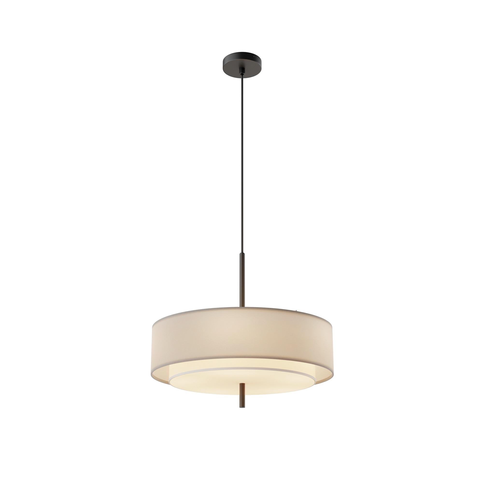 Pendelleuchte Mod613pl-05gr1 - Schwarz, Design, Metall (50/346cm) - MAYTONI