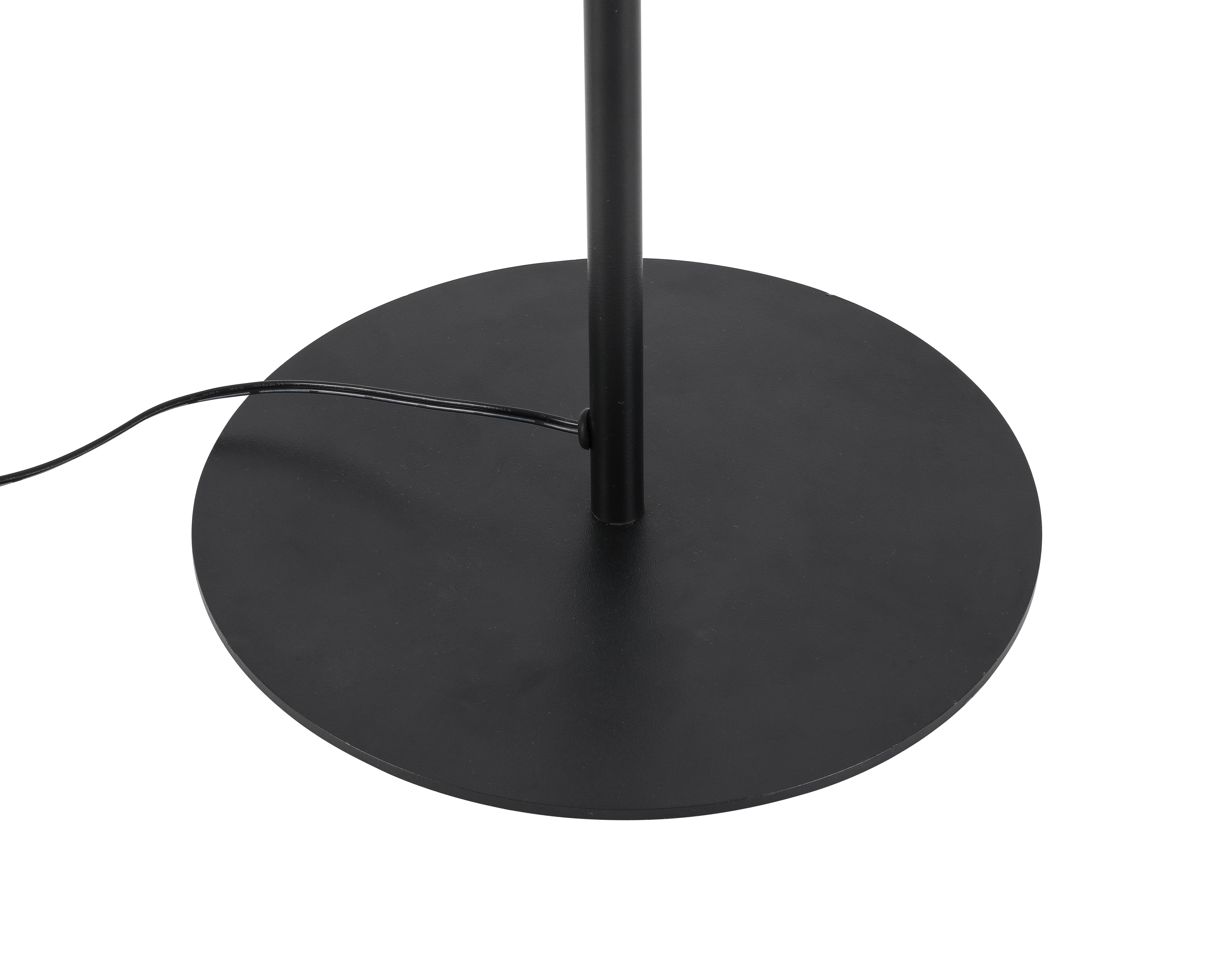 LED-GOLVLAMPA TOPO - svart, Modern, metall/plast (23/152cm) - Mömax