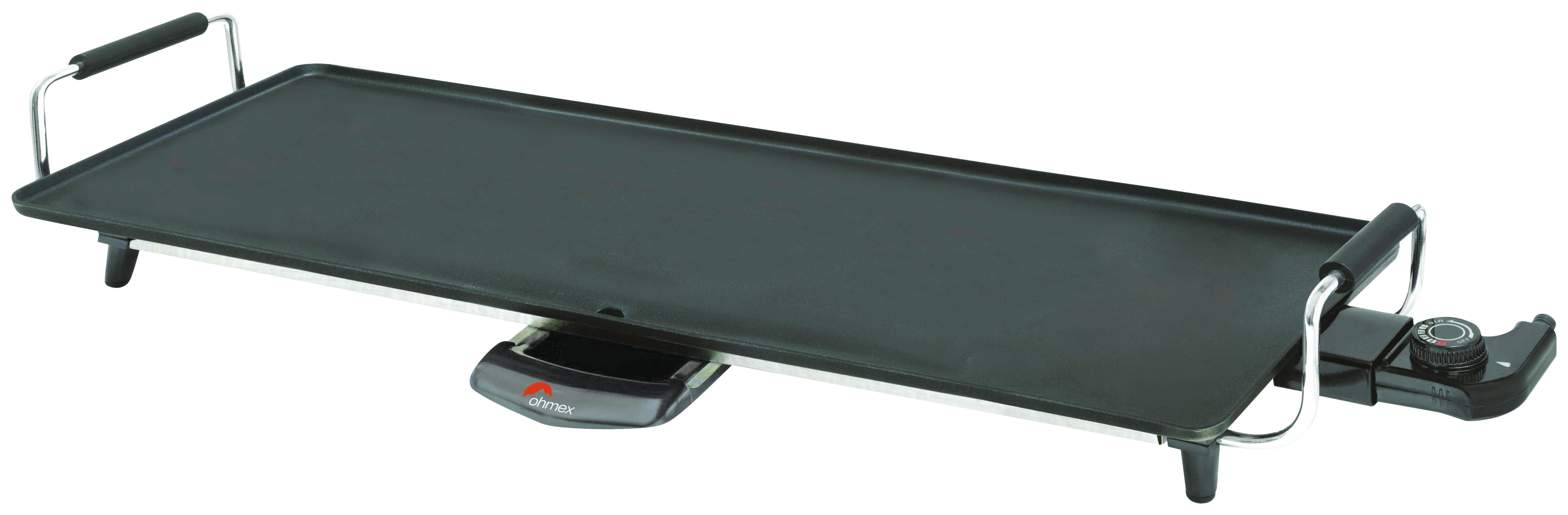 Teppanyaki-grill Teppanyaki-Grill - Schwarz, Kunststoff/Metall (83/23/9,6cm)