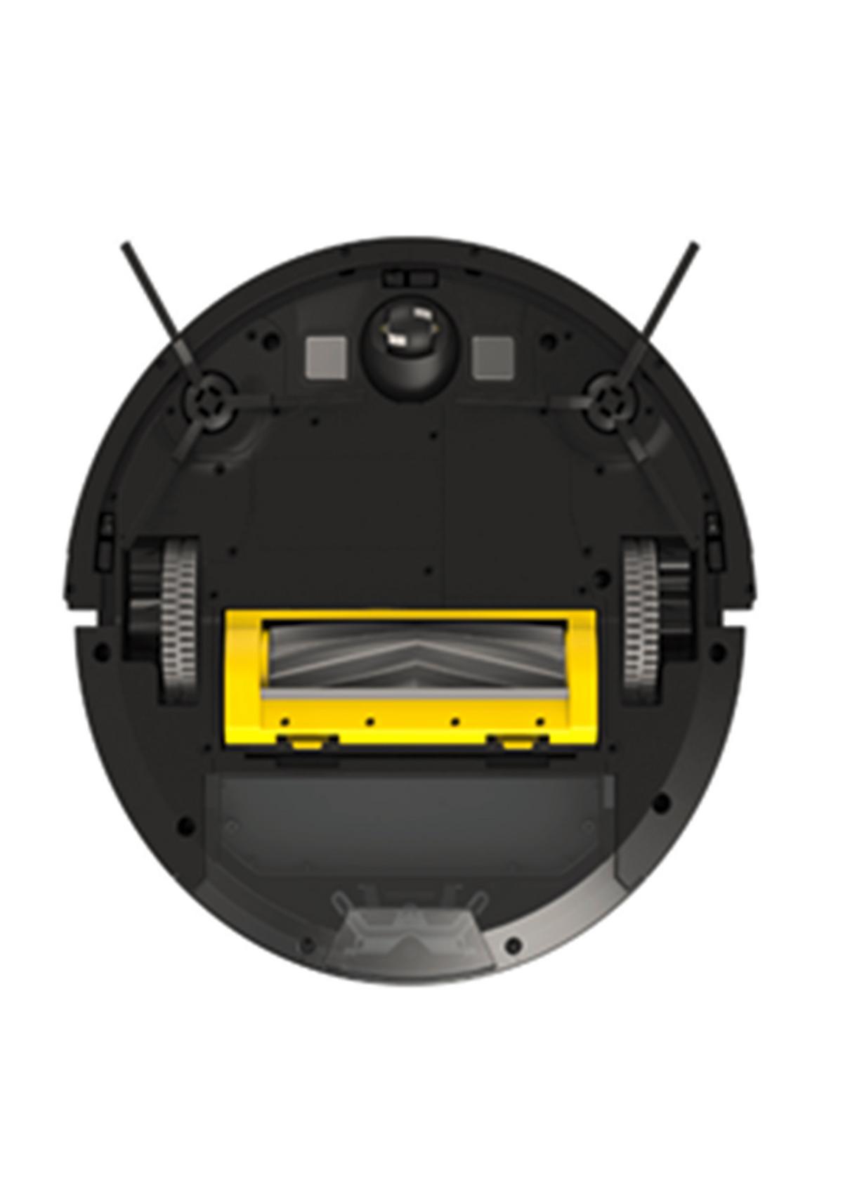 ROBOT ODKURZAJĄCY STAUBSAUGER ROBOTER RVC 8000 - kolor srebrny/czarny, Konventionell, tworzywo sztuczne/metal (33cm) - Atrigo