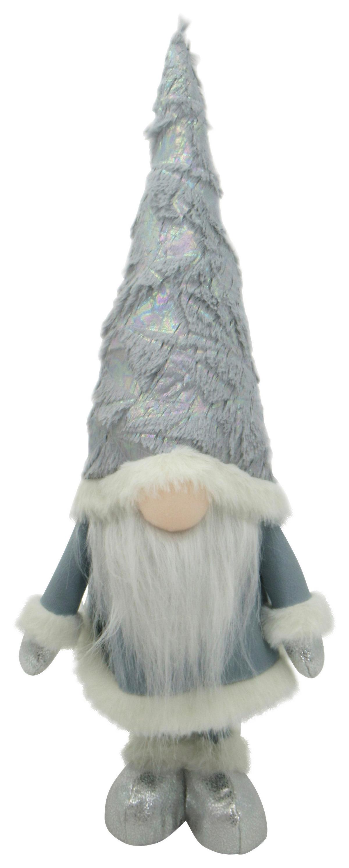 Wichtel Eddy Weiss/Hellblau - Weiss/Hellblau, Konventionell, Kunststoff/Textil (15/45/11cm) - Mömax