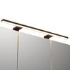 SPEGELSKÅP FLORENZ -EXKLUSIV- - kashmir, Modern, trämaterial (90/70/20cm) - Mömax