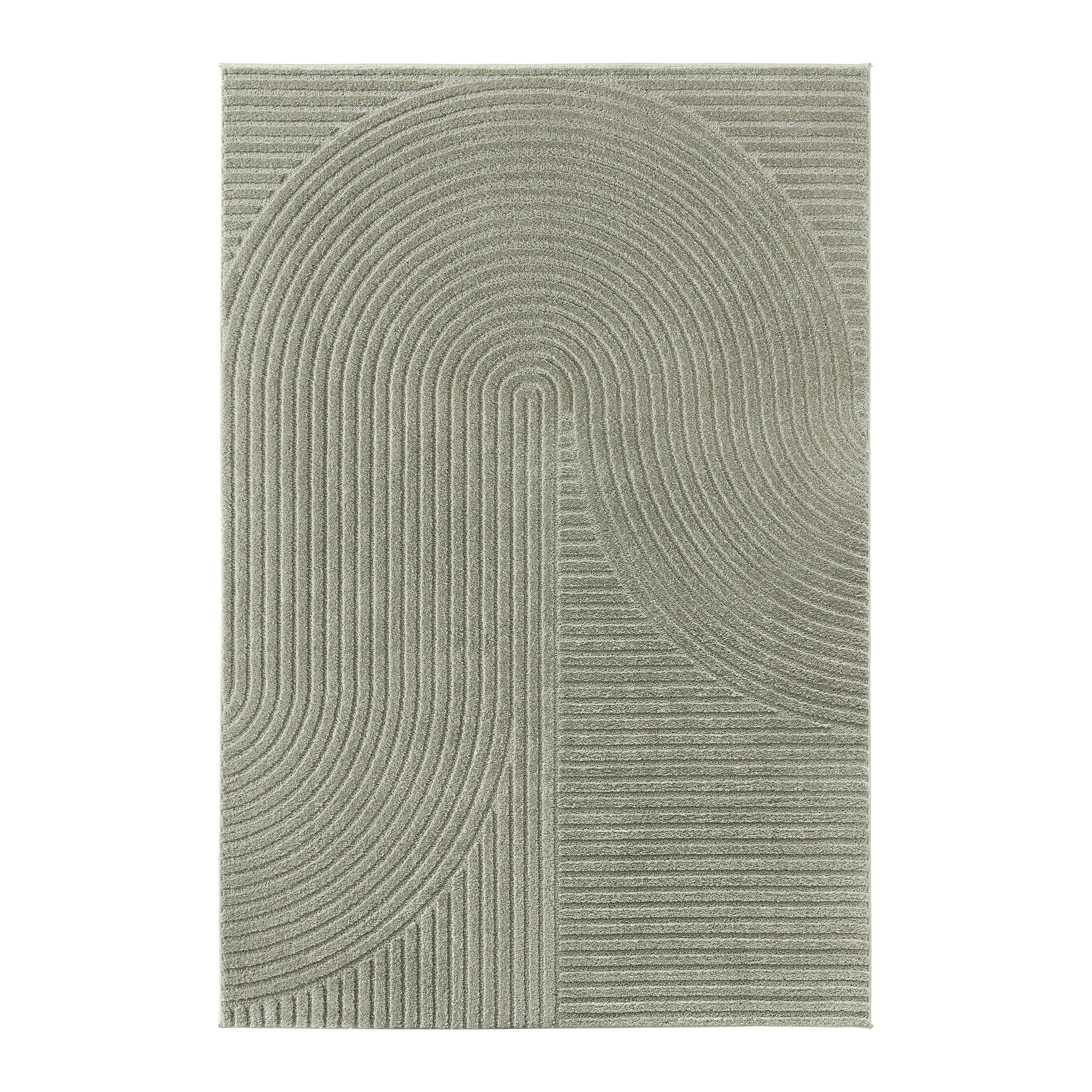 VÄVD MATTA ELIO 1 - grön, Klassisk, textil (80/150cm) - Mömax