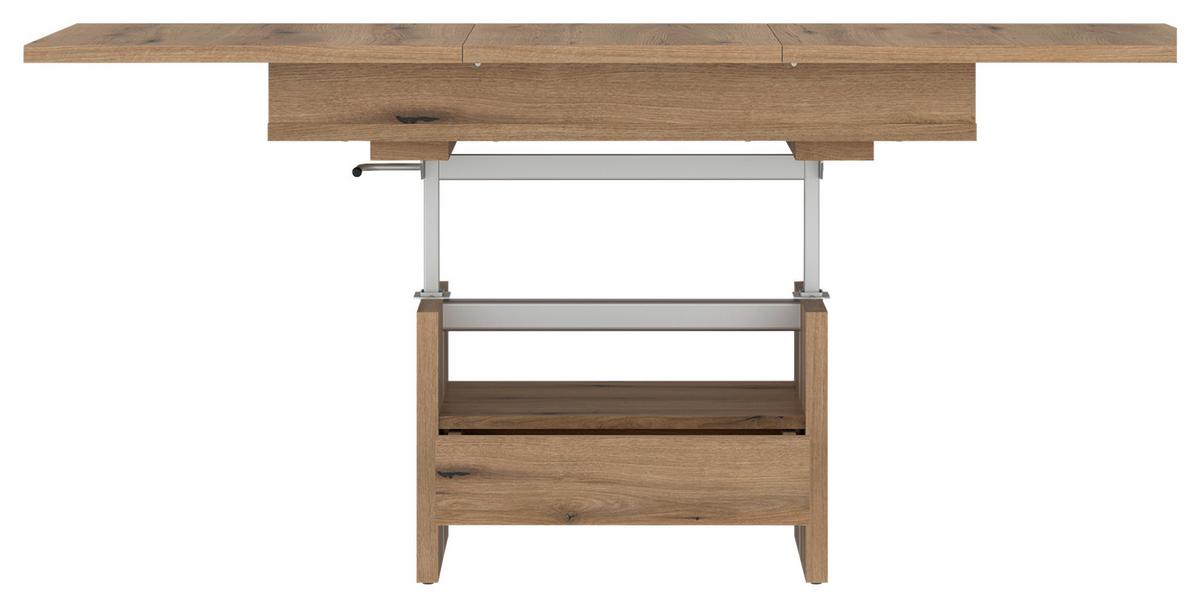 Stolić Cortado - boje hrasta, Moderno, drvni materijal (110-150/56-72/65cm) - Modern Living