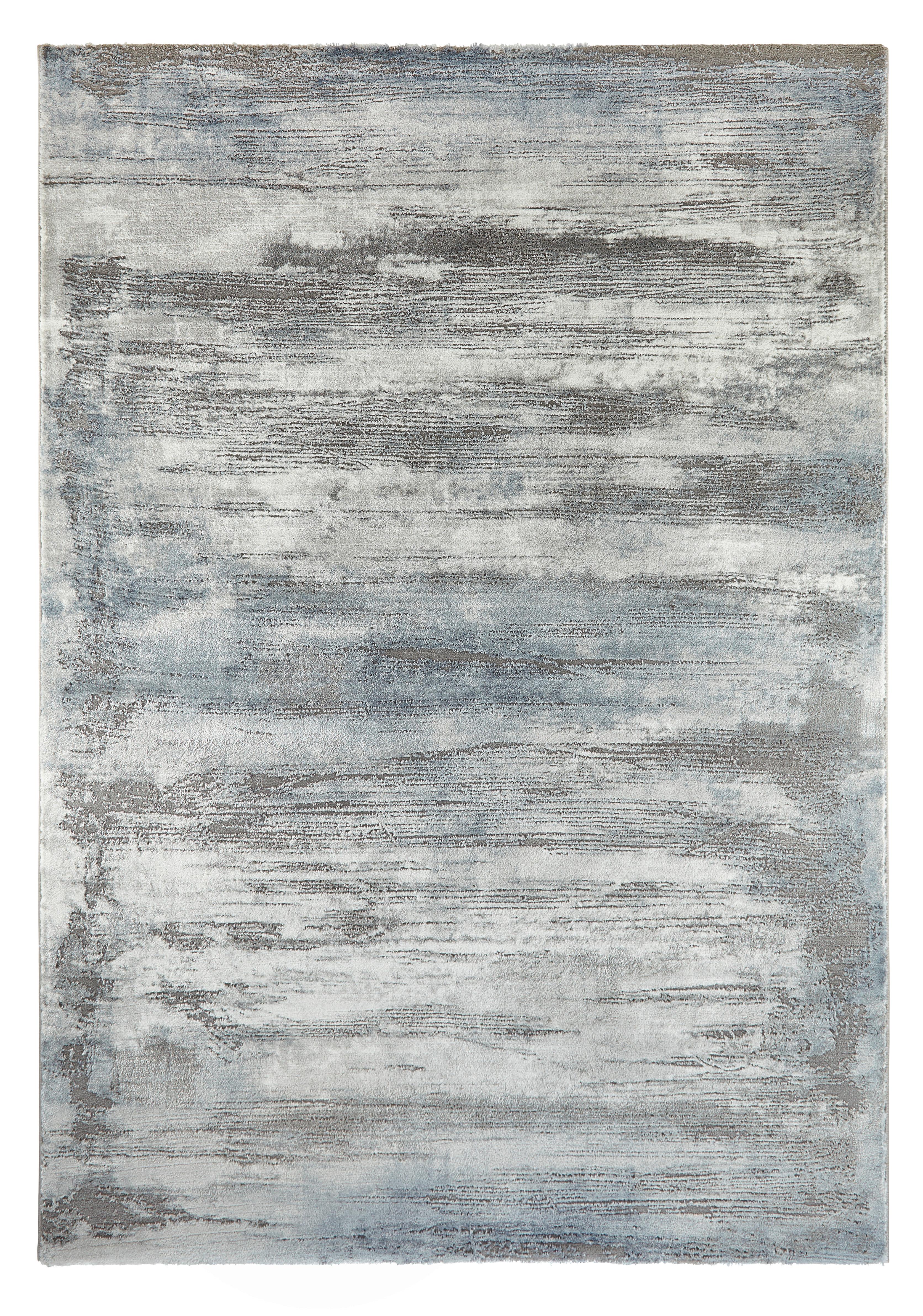 Covor țesut Oxford 4 - albastru/gri, Modern, textil (200/290cm) - Mömax