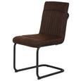 Schwingstuhl in Braun - Schwarz/Braun, LIFESTYLE, Textil/Metall (46/89,5/58,5cm) - Mömax modern living Schwingstuhl in Braun - Schwarz/Braun, LIFESTYLE, Textil/Metall (46/89,5/58,5cm) - Mömax modern living