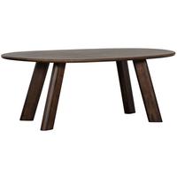 Esstisch Roundly Holz - Walnussfarben, MODERN, Holz (200/100/76cm) - Livetastic
