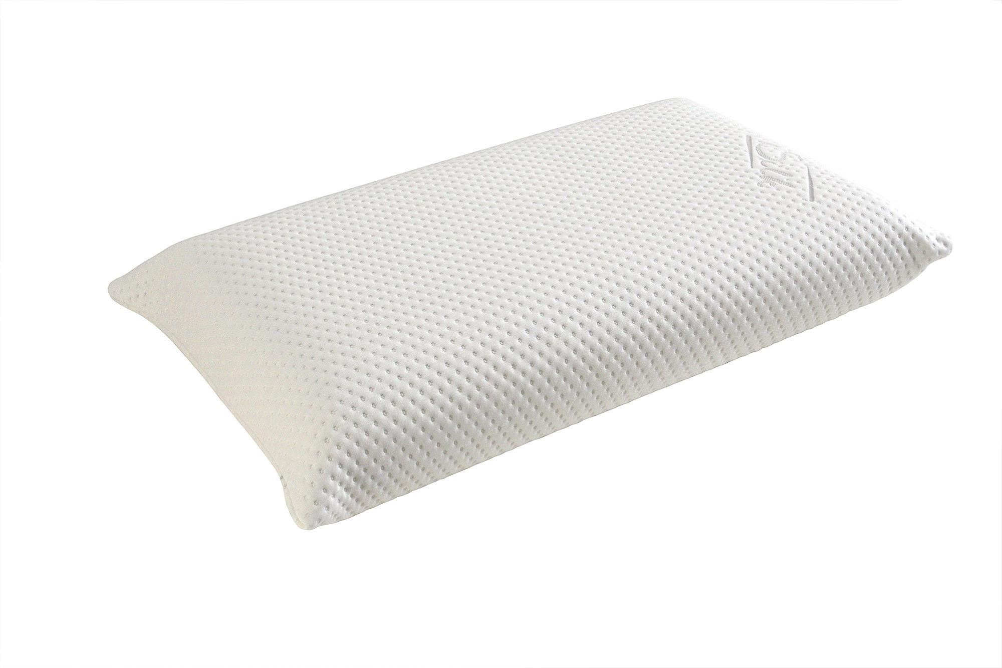Vzglavnik Za Vrat Fresh Dream Spominska Pena+watergel Pena - bela, tekstil (72/42/15cm) - Hespo