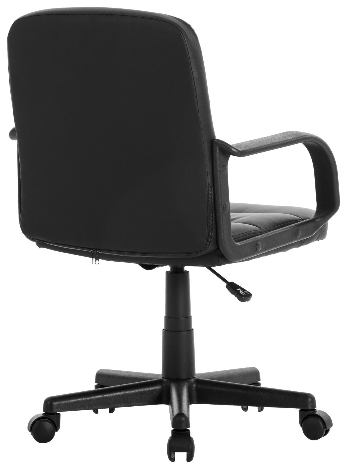 Scaun rotativ NOBI 3 - argintiu/negru, Modern, plastic/textil (63/99/59cm) - Best Price