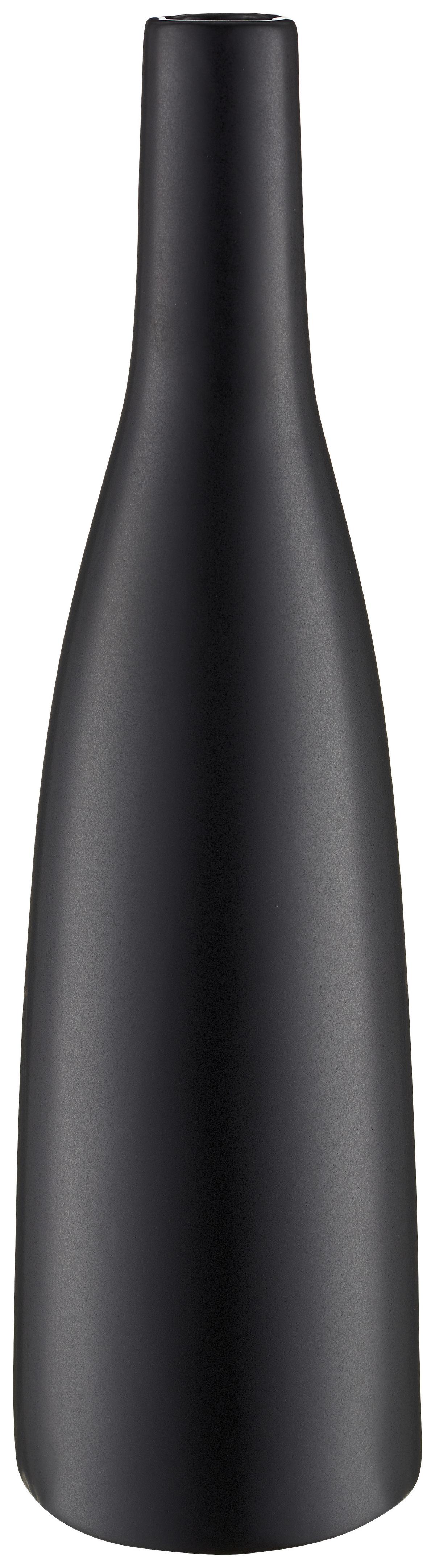 Váza Planico - fekete, Modern, kerámia (27cm) - Mömax
