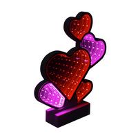 Led Svjetiljka Dekorativna Frani - bijela/boje kroma, Moderno, plastika (22/4,6/25,7cm) - Mömax