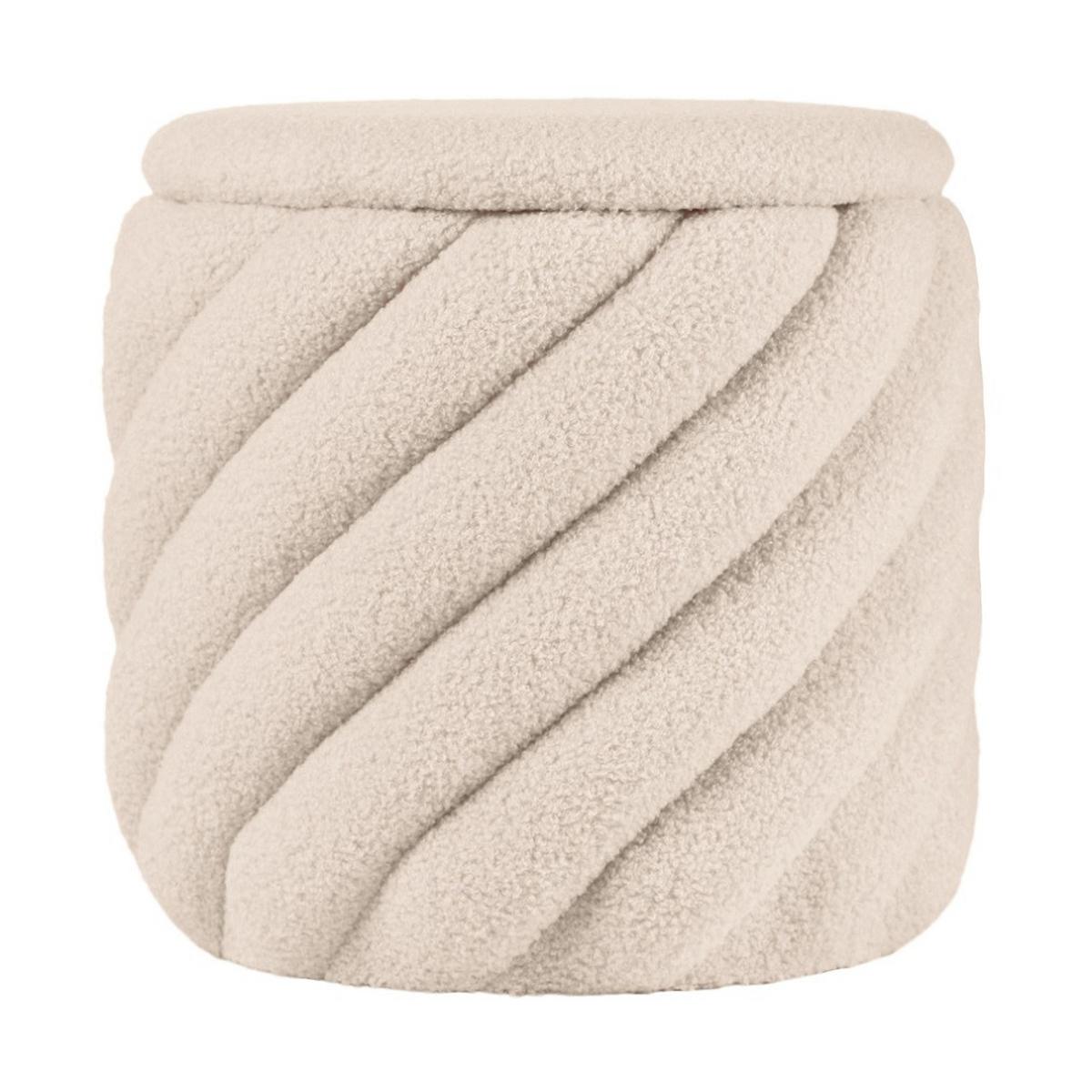 Ülőke Bézs Deho - bézs, Modern, faalapú anyag/textil (40/40cm)