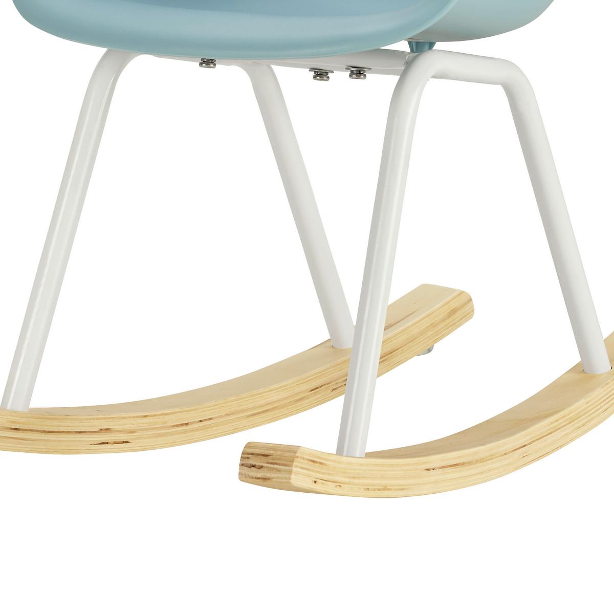 Kinderstuhl Bobby Blau Kunststoff - Blau, MODERN, Holz/Kunststoff (41,5/60/54cm) - Bessagi Kids