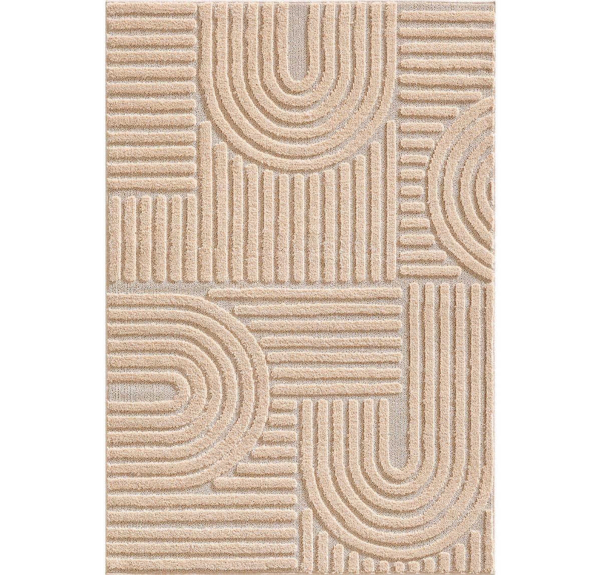 Hochflorteppich Art Rosa ca. 120x170cm - Rosa, Basics, Textil (120/170cm) - Novel