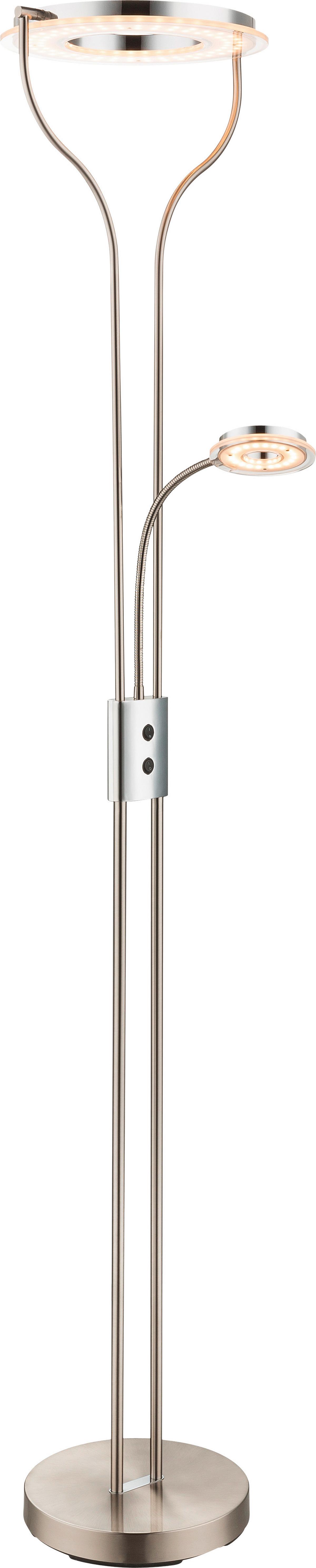 Stoječa Led-svetilka Sandi, S Sijalko - Design (35/31/194cm) - Globo