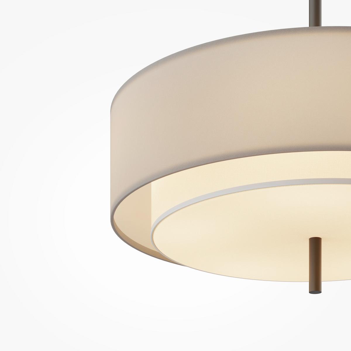 Pendelleuchte Mod613pl-05gr1 - Schwarz, Design, Metall (50/346cm) - MAYTONI