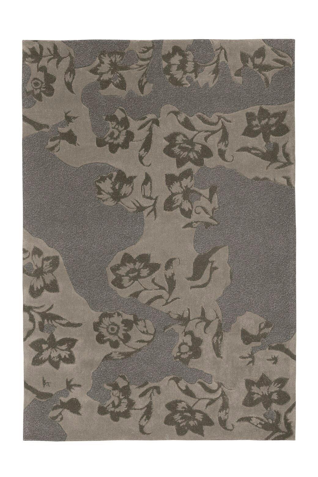 Flachwebeteppich Spirit 7302 Taupe/grau 140x200 - Taupe/Grau, Design, Textil (140/200cm) - Kayoom