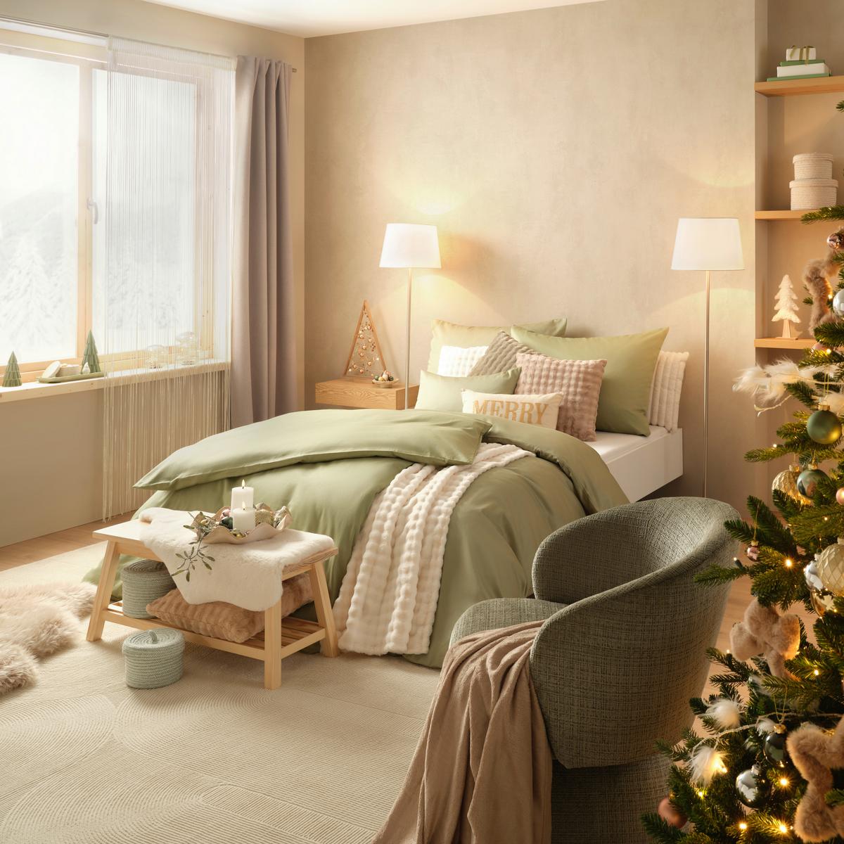 Boxspringbett Malaga Beige ca. 180x200cm - Beige/Silberfarben, KONVENTIONELL, Holzwerkstoff/Kunststoff (180/200cm) - Premium Living
