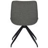 STOL NOVA - grön/svart, Modern, metall/textil (51/85/61cm) - Mömax