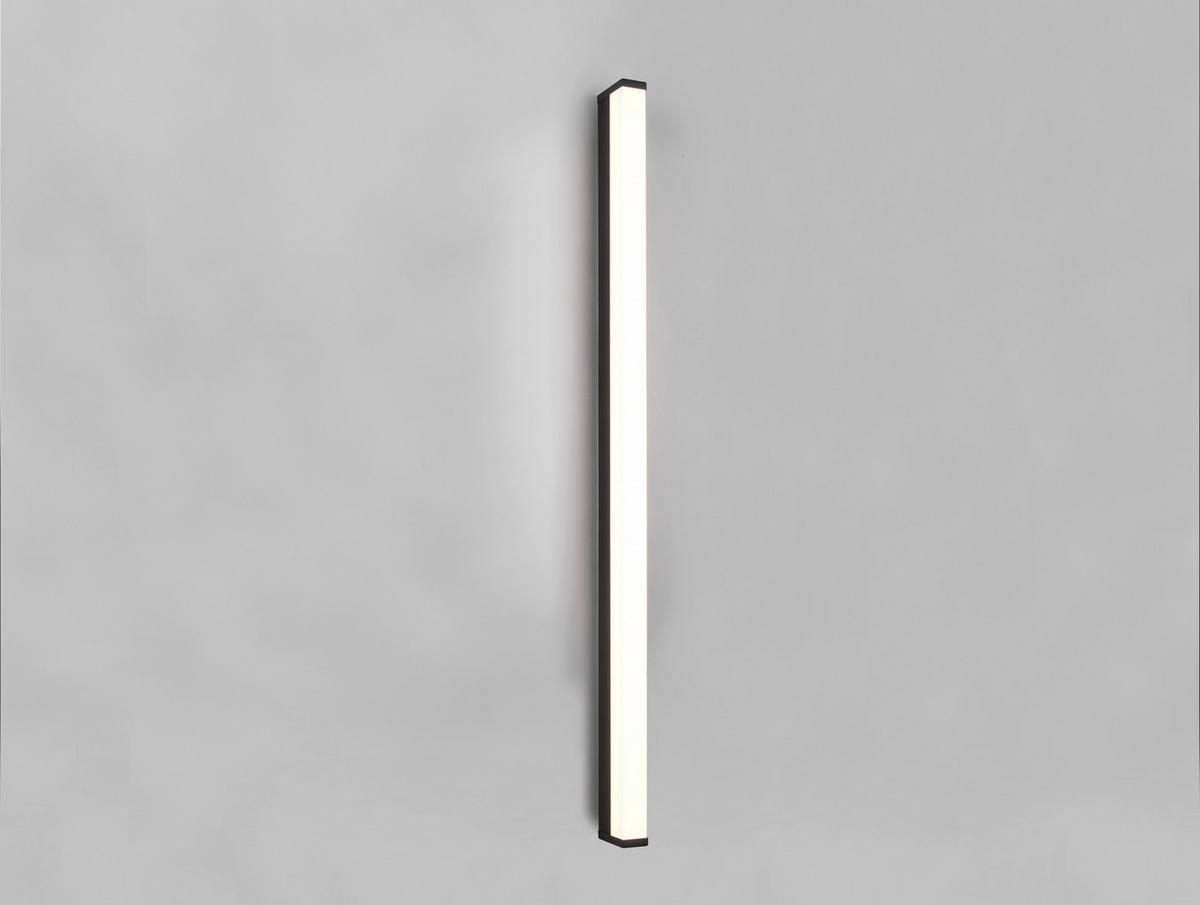 LED-Wandleuchte Fabio in Schwarz/Weiß max. 22 Watt - Schwarz/Weiß, Basics, Kunststoff/Metall (120/3,8/7,9cm) - Trio Leuchten