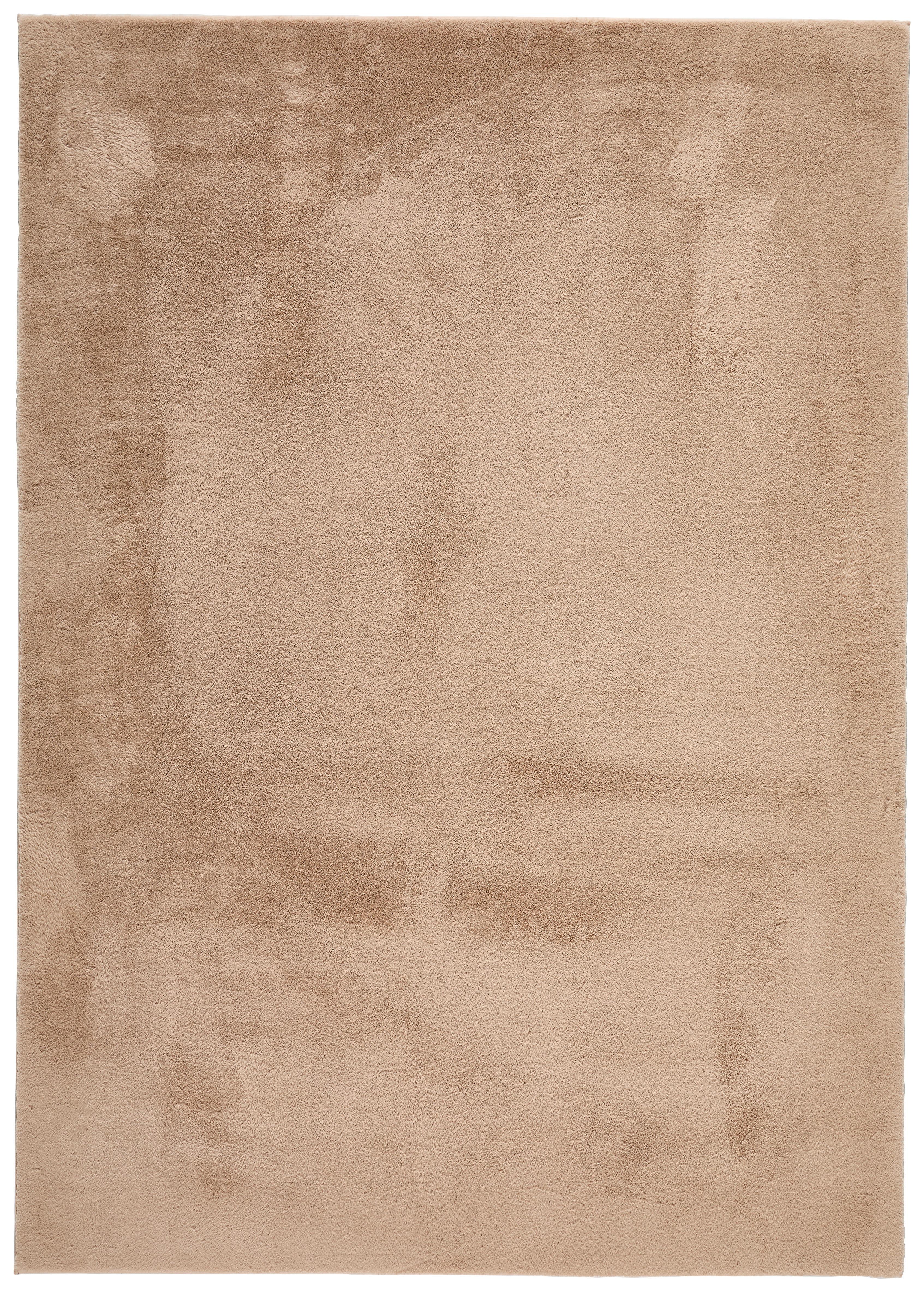DYWAN Z WYSOKIM RUNEM LAGOS - kolor piaskowy, Design, tkanina (140/200cm) - Novel
