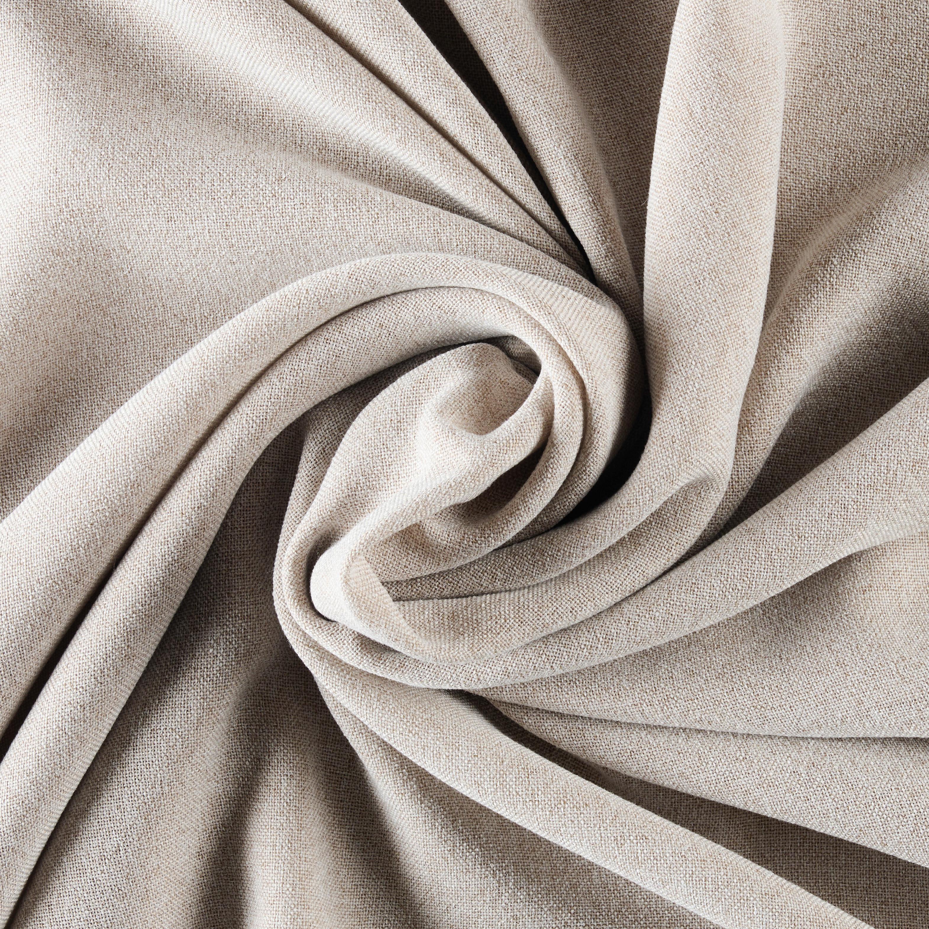GARDINLÄNGD BEN - taupe, Modern, textil (135/245cm) - Modern Living
