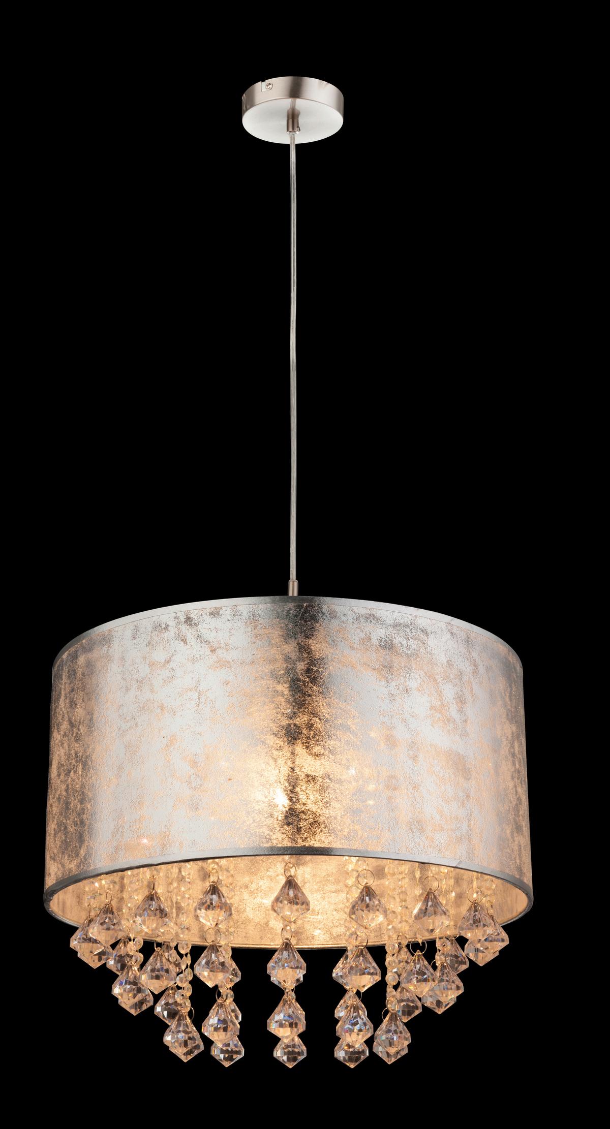 Viseča Svetilka 15188h3 - Design, kovina/umetna masa (40/140cm) - Globo